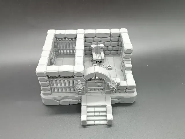 Medieval Jail Scene - Jail Diorama RPG DnD Scenery — Фото 6 из 6