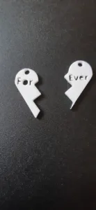 keychain heart
