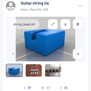 String bead 1