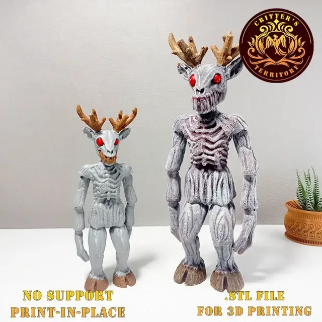 FLEXI WENDIGO HALLOWEEN SPECIAL | PRINT IN PLACE — Фото 2 из 8