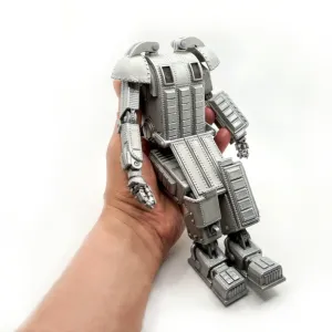 Articulated Dieselpunk Robot