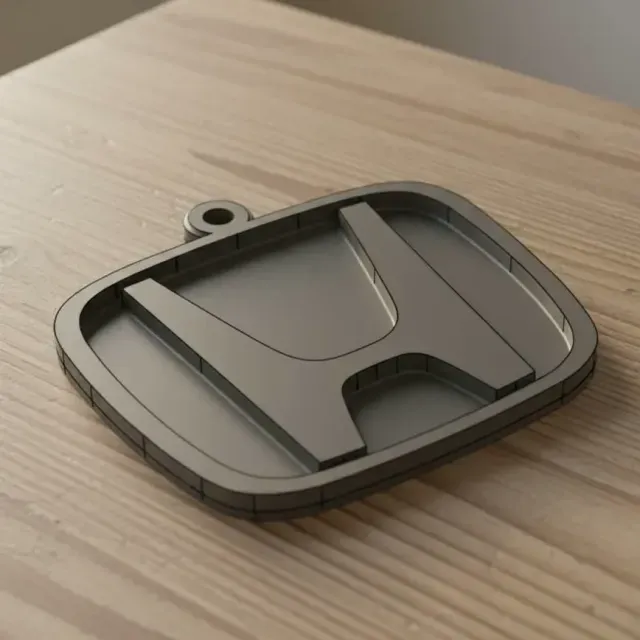 Honda logo keychain