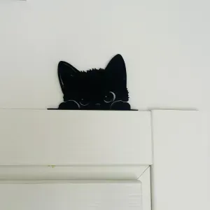 Peeking Kitten Door/Frame Topper Decoration