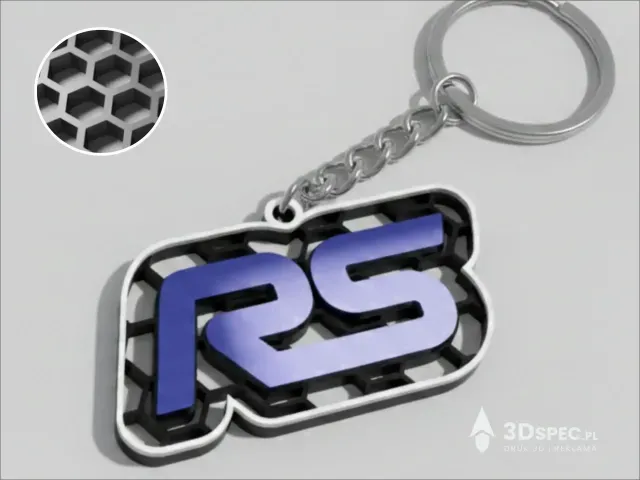 Ford RS logo keychain — Фото 2 из 4