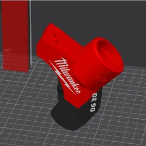 Dust extractor DE90 for angle grinder Milwaukee M18