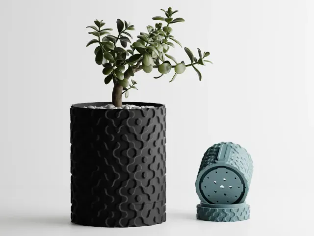 Plant Pot Geo Wall Mount Drip Tray — Фото 3 из 9