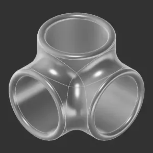 triple pipe  joint