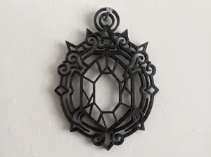Goron Ruby Wall Art - Legend of Zelda Home Decor