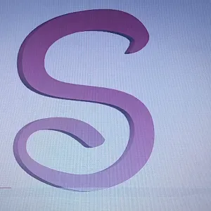 Disney-style letter S for event phrases