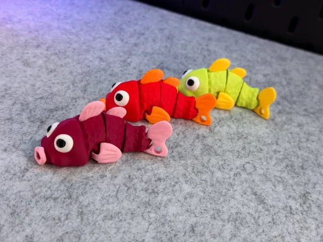 Articulated Cute Fish — Фото 5 из 9