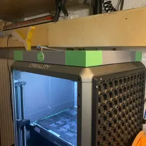 Top Frame with Cable Chain for Creality K1 SE
