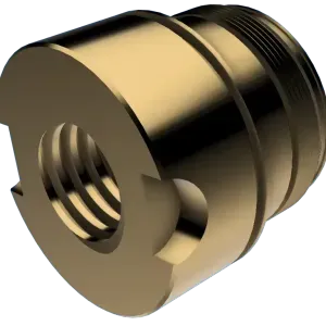 IQ-M35 SPINDLE NUT KEYCHAIN