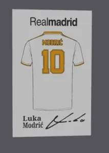 La Liga - Real Madrid Luka Modric jersey