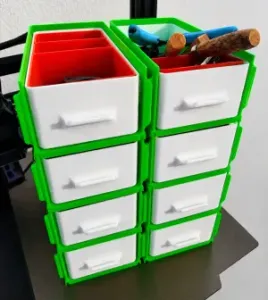 Stackable Gridfinity Shelf