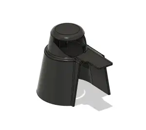 WV Passat B5 rear wiper cover