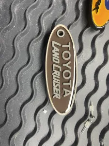 Toyota Land Cruiser key ring