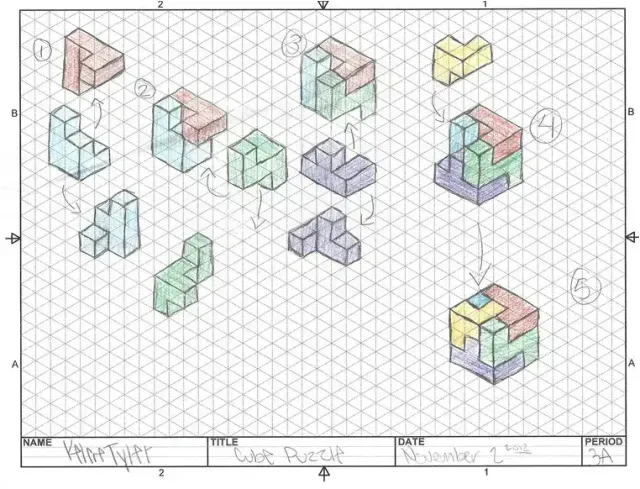 Simple 3X3 Puzzle Cube! — Фото 2 из 9