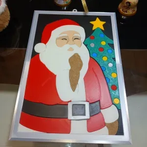 Santa’s Christmas Puzzle Art