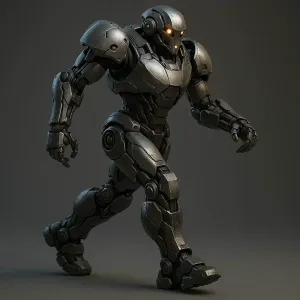 Futuristic Walking Robot