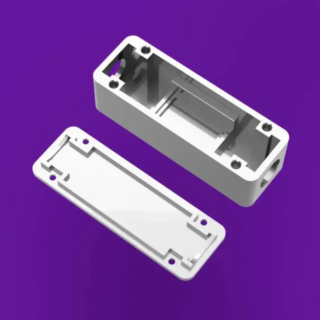 Junction box for WAGO connectors with M16/PG9 cable gland