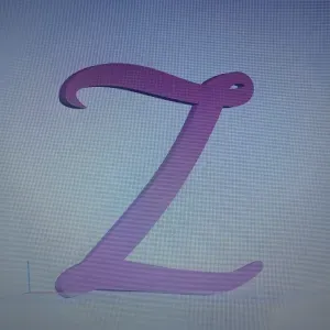 Disney-style letter Z for event phrases