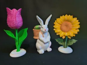 Easter Bunny Egg Carrier – Cute Rabbit with Basket