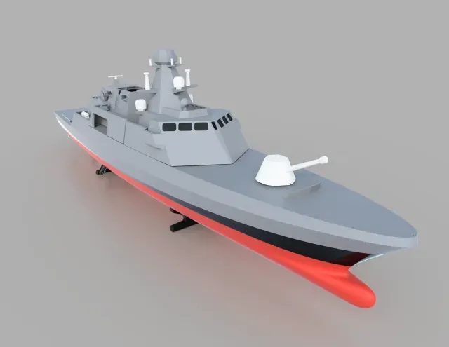MILGEM Frigate - RC Boat — Image 6 of 8