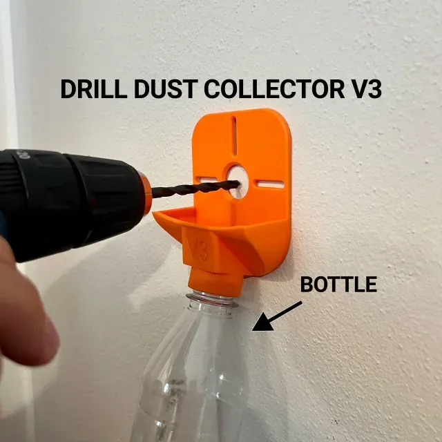 Drill Dust Collector and Guide V3
