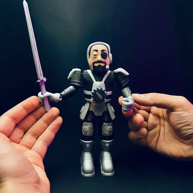 Flexi Galaxy Cyber Knight — Image 2 of 9