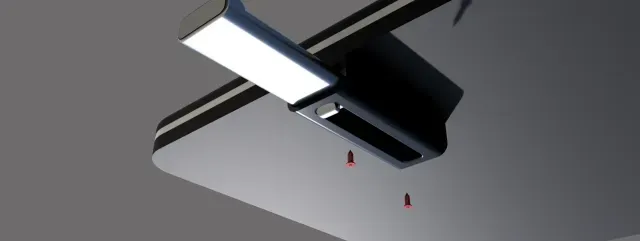 HEADPHONE HOLDER UNDER THE TABLE — Image 3 of 6