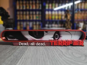 Terrifier movie logo sign Art the Clown