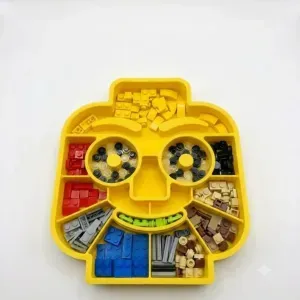 LEGO Minifigure Head Bricks Organizer & Sorting Tray
