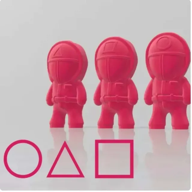 Squid Game Soldiers - keychain