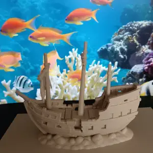AQUARIUM - pirate ship