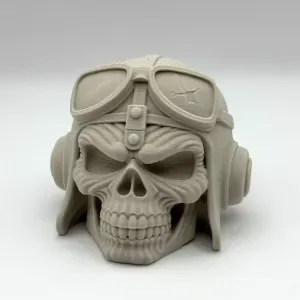 Pilot Skull Decor