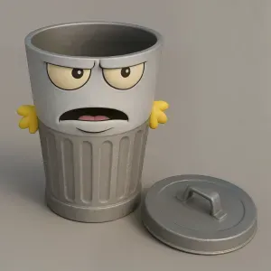Master sh.. Trashcan