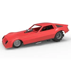 Vintage Pulling Funny car Scale 1:25