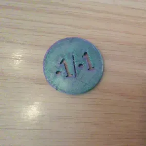 -1/-1 counter for Magic: The Gathering.