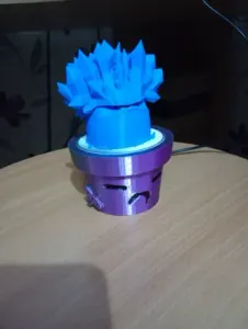 Plant vs Zombies Ice shroom Lamp