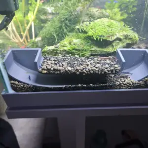 Aquarium tunnel for fish and shrimp