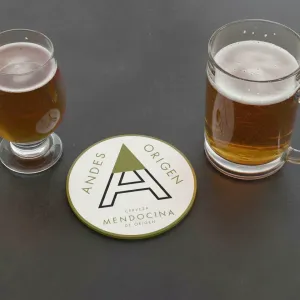 Andes Origen Rubia Coaster - Apoyavasos