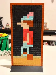 Minecraft Graham Voxel Art Mosaic Kit