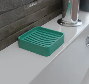 Square soap dish