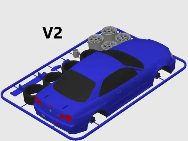 Nissan Skyline GTR R34 Kit Card — Фото 7 из 8