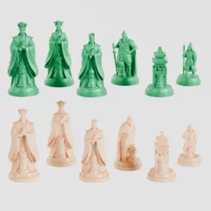 Imperial Chinese Historical Dynasty Chess Set STL-3MF