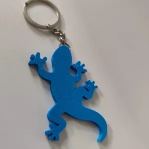 Lizard keychain