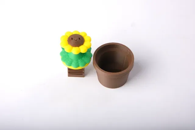 Sunflower Clicker Toy - Cute Flower Fidget — Фото 2 из 6