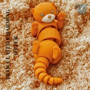 ARTİCULATED CHARMİNG OTTER - FLEXİ TOY