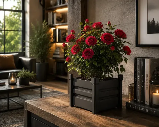 Industrial Steel Box Style Planter – 3D Printed Flower Pot !
