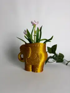 Vase ford dried flowers
